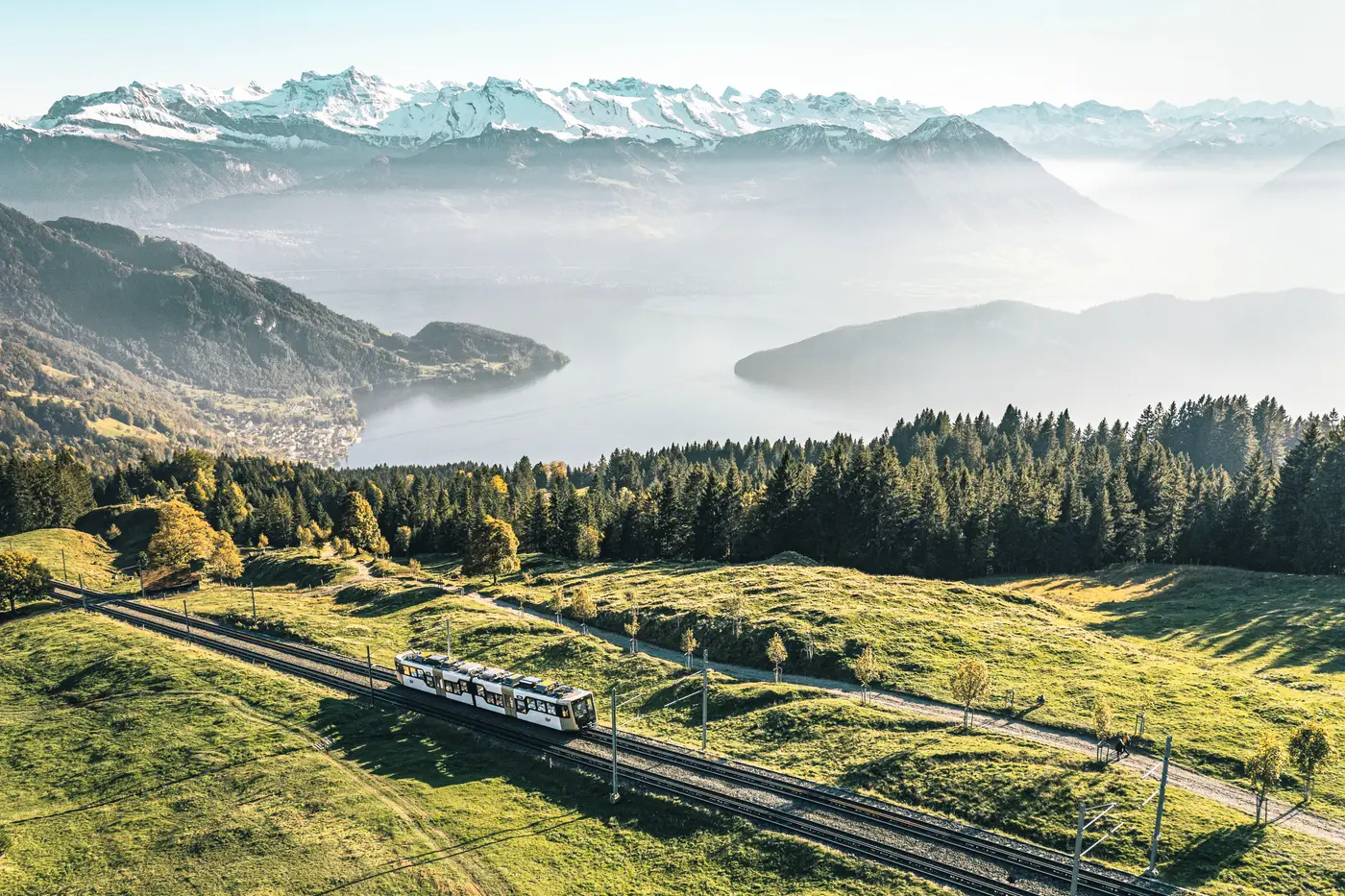 Mountain Railway Trips to Mt. Rigi