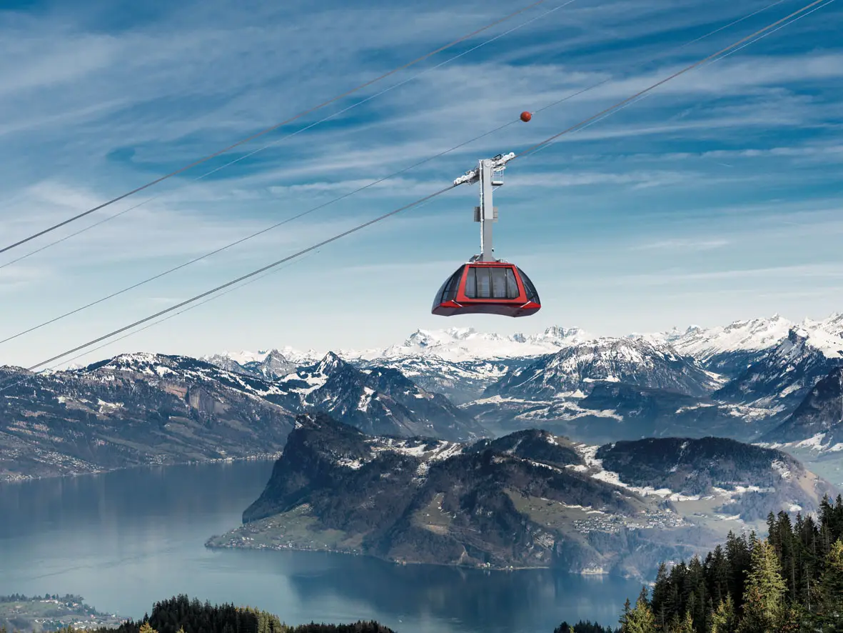 Ride the dragon to Mount Pilatus